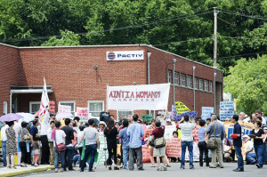 Pactiv Protest June 2012